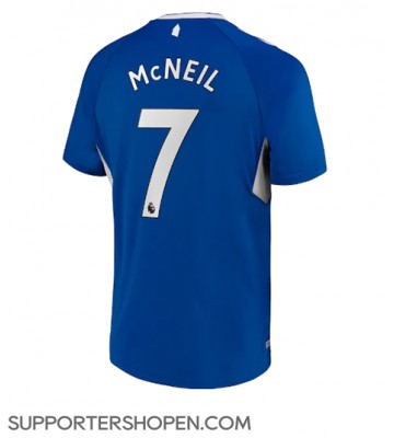 Everton Dwight McNeil #7 Hemma Matchtröja 2022-23 Kortärmad